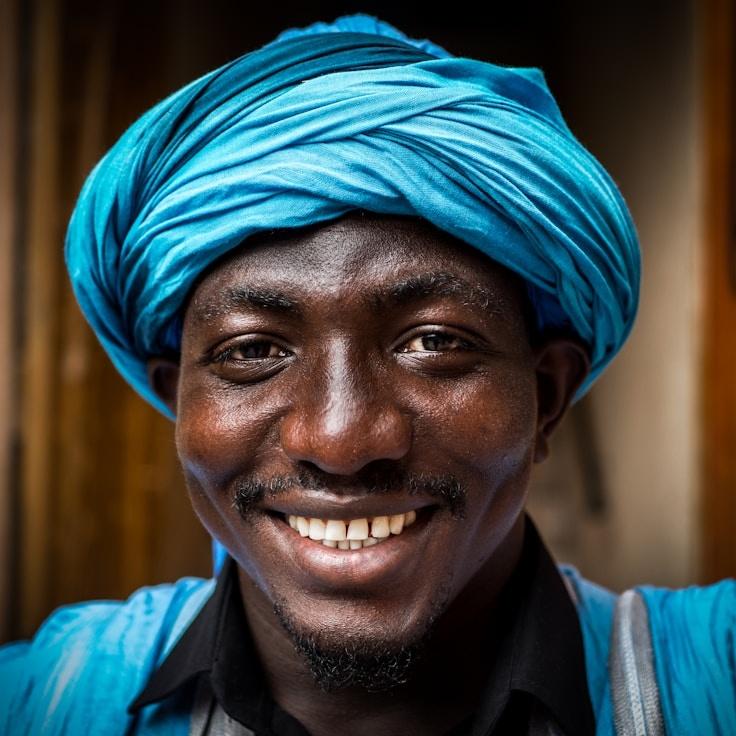 Portrait of Alex Carter, community mentor and Italian cooking expert